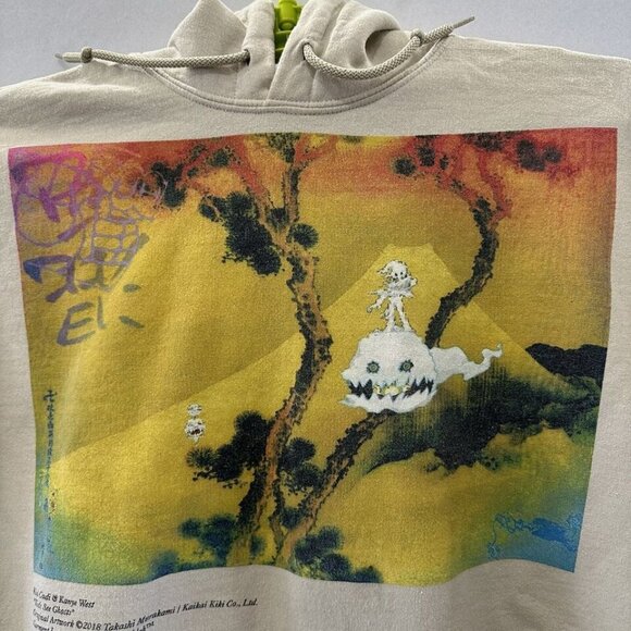 RARE Kids See Ghosts Hoodie Kanye West Kid Cudi 2018 takashi Murakami collab - Picture 2 of 14